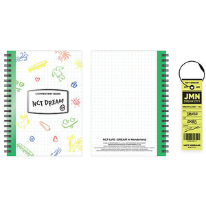 NCT DREAM (엔시티 드림) -  NCT LIFE : DREAM in Wonderland [COMMENTARY BOOK + LUGGAGE TAG SET]