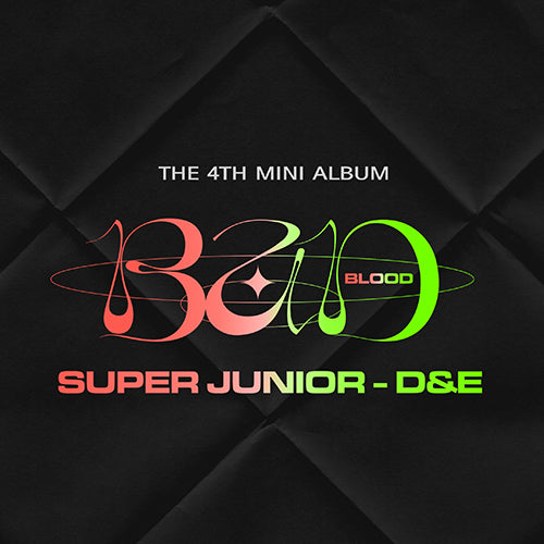 Super Junior D&E (슈퍼주니어 D&E) 4TH MINI ALBUM - [BAD BLOOD]