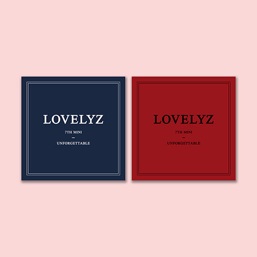 LOVELYZ (러블리즈) 7TH MINI ALBUM - [Unforgettable]
