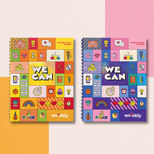 WEEEKLY (위클리) 2ND MINI ALBUM - [We can] - EVE PINK K-POP