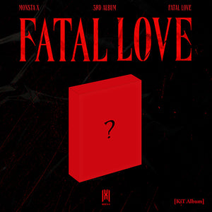 MONSTA X (몬스타엑스) 3RD FULL KIT ALBUM - [FATAL LOVE]