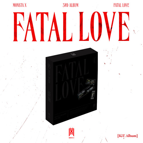 MONSTA X (몬스타엑스) 3RD FULL KIT ALBUM - [FATAL LOVE]