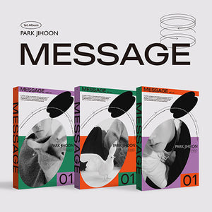 PARK JIHOON (박지훈) 1ST FULL ALBUM - [MESSAGE]