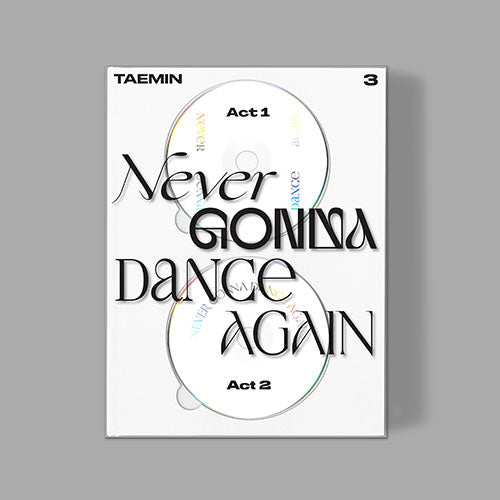TAEMIN (태민) 3RD ALBUM - [Never Gonna Dance Again] (Extended Ver.)
