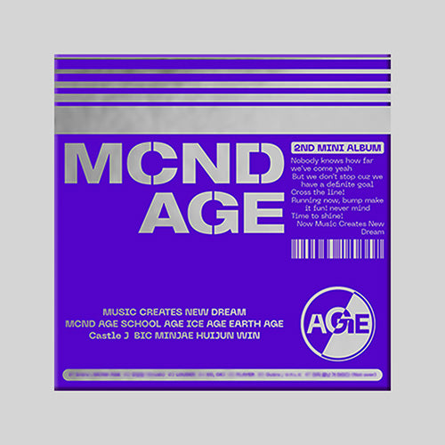 MCND (엠씨엔디) 2ND MINI ALBUM - [MCND AGE]