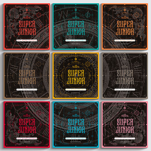 Super Junior (슈퍼주니어) 10TH ALBUM - [The Renaissance] (SQUARE Style) [9 SET PACKAGE]
