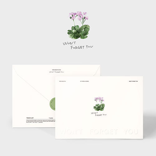 KIM SUNG KYU (김성규) SINGLE ALBUM - [Won’t Forget You]