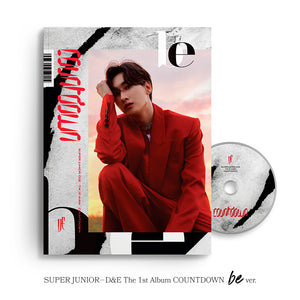 Super Junior D&E (슈퍼주니어 D&E ) 1ST ALBUM - [COUNTDOWN] (be Ver.)