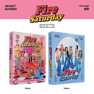SECRET NUMBER (시크릿넘버) 3RD SINGLE ALBUM - [Fire Saturday]