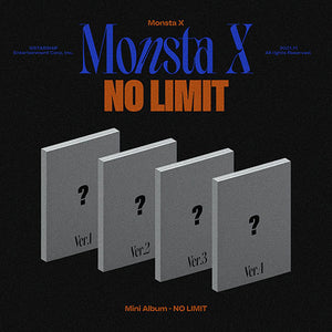 MONSTA X (몬스타엑스) 10TH MINI ALBUM - [NO LIMIT] (4 SET PACKAGE)