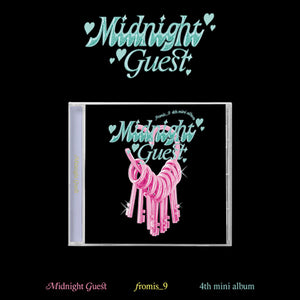 FROMIS_9 (프로미스나인) 4TH MINI ALBUM - [Midnight Guest] (Jewel case ver. - RANDOM VER)