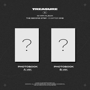 TREASURE (트레저) 1ST MINI ALBUM - [THE SECOND STEP : CHAPTER ONE] (PHOTOBOOK VER)