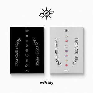 Weeekly (위클리) 1ST SINGLE ALBUM - [Play Game : AWAKE] (2 SET PACKAGE) (+ EXCLUSIVE PHOTOCARDS)
