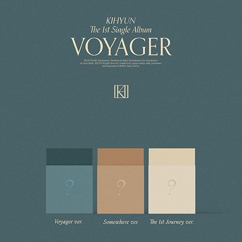 KIHYUN (기현) 1ST SINGLE ALBUM - [VOYAGER]