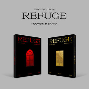 ASTRO MOONBIN & SANHA (문빈&산하) 2ND MINI ALBUM - [REFUGE] (+ EXCLUSIVE PHOTOCARD)