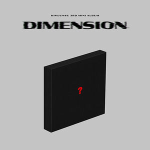 KIM JUNSU : XIA (김준수) 3RD MINI ALBUM - [DIMENSION] (2 SET PACKAGE)