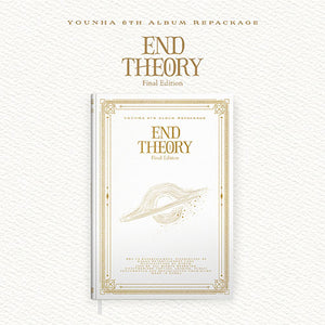 YOUNHA (윤하) 6TH ALBUM REPACKAGE - [End Theory final edition] - EVE PINK K-POP