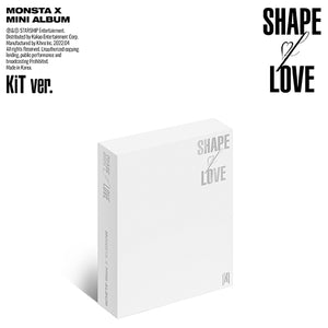 MONSTA X (몬스타엑스) 11TH MINI ALBUM - [SHAPE of LOVE] (KIT ALBUM)