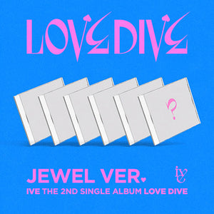IVE (아이브) 2ND SINGLE ALBUM - [LOVE DIVE] (Jewel Ver. - LIMITED)