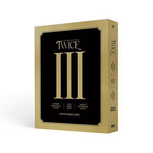 TWICE (트와이스) - 4TH WORLD TOUR Ⅲ IN SEOUL DVD [3 DISCS]