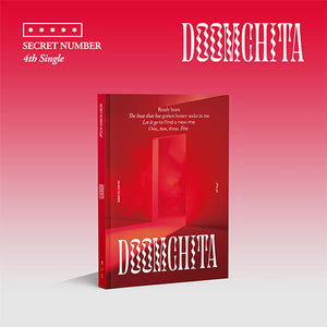 SECRET NUMBER (시크릿넘버) 4TH SINGLE ALBUM - DOOMCHITA (STANDARD VER. + EXCLUSIVE PHOTOCARD)