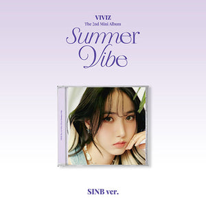 VIVIZ (비비지) - The 2nd Mini Album 'Summer Vibe' (Jewel case ver.) - EVE PINK K-POP