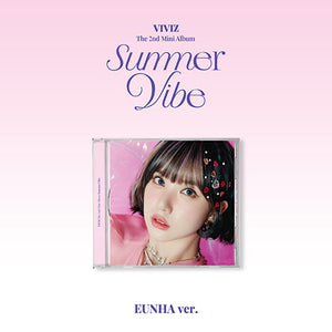 VIVIZ (비비지) - The 2nd Mini Album 'Summer Vibe' (Jewel case ver.) - EVE PINK K-POP