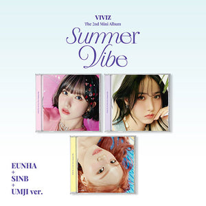 VIVIZ (비비지) - The 2nd Mini Album 'Summer Vibe' (Jewel case ver.) - EVE PINK K-POP