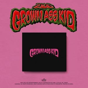 ZICO (지코) 4TH MINI ALBUM - [Grown Ass Kid] (Jewel Ver.)