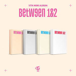 TWICE (트와이스) 11TH MINI ALBUM - [BETWEEN 1&2] - EVE PINK K-POP