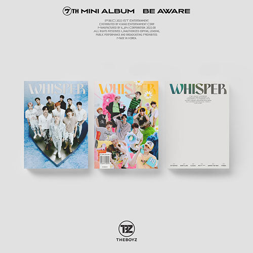 THE BOYZ (더보이즈) 7TH MINI ALBUM - [BE AWARE]