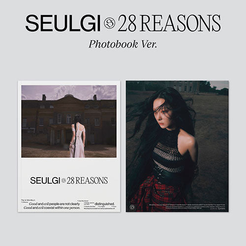 SEULGI (Red Velvet) 1ST MINI ALBUM - [28 Reasons] (Photo Book Ver.)