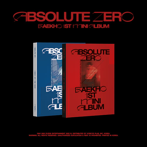 BAEKHO (백호) 1ST MINI ALBUM - [Absolute Zero]