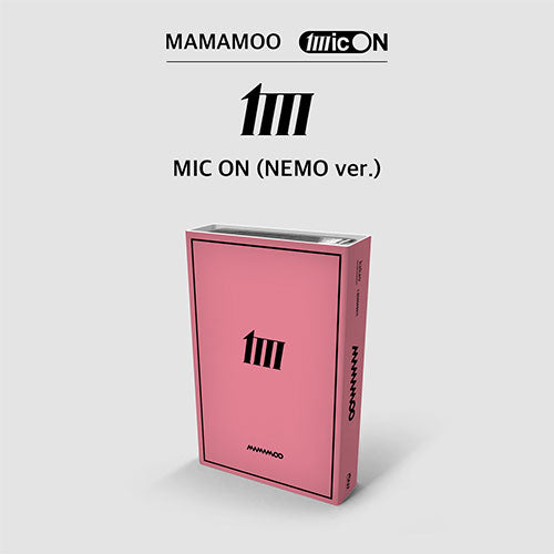 MAMAMOO (마마무) 12TH MINI ALBUM - [MIC ON'] (NEMO ver. <LIMITED> + EXCLUSIVE PHOTOCARD)
