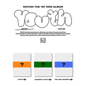 KIHYUN (기현) 1ST MINI ALBUM - [YOUTH]