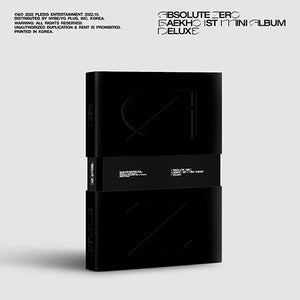 BAEKHO (백호) 1ST MINI ALBUM - [Absolute Zero] (Deluxe Ver.)