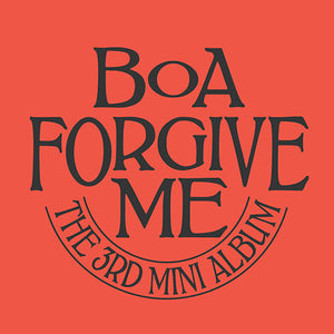 BoA (보아) 3RD MINI ALBUM - [Forgive Me] (Hate Ver.)