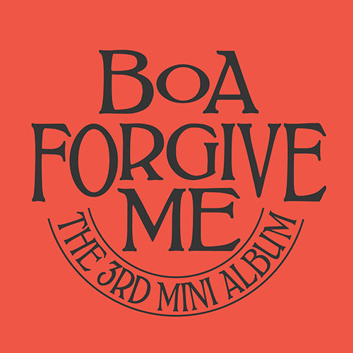 BoA (보아) 3RD MINI ALBUM - [Forgive Me] (Hate Ver.)