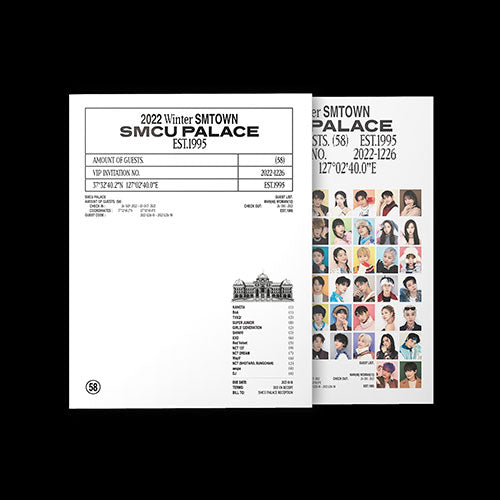 2022 WINTER SMTOWN ALBUM - [SMCU PALACE] (PORTRAIT BOOK VER.)
