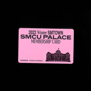 2022 WINTER SMTOWN ALBUM - [SMCU PALACE] (Membership Card VER.)