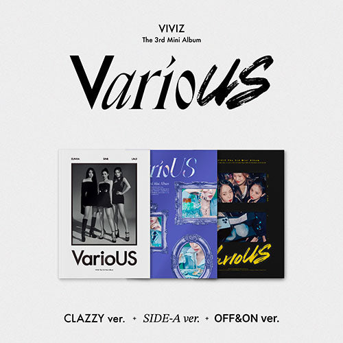 VIVIZ (비비지) 3RD MINI ALBUM - [VarioUS] (Photobook Ver.)