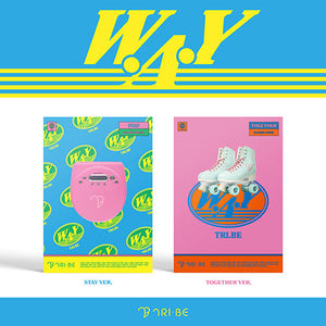 TRI.BE (트라이비) 2ND MINI ALBUM - [W.A.Y] - EVE PINK K-POP