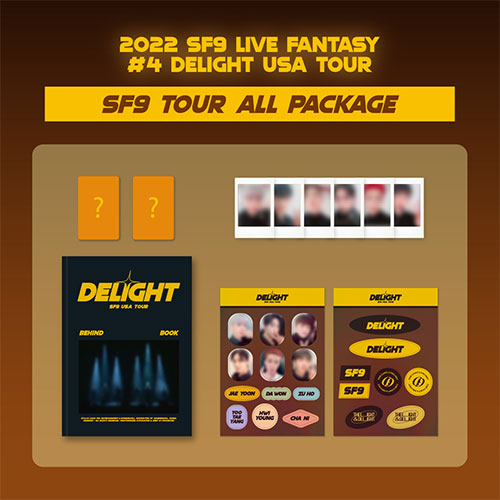 SF9 (에스에프나인) - 2022 SF9 LIVE FANTASY #4 DELIGHT USA TOUR (DVD)