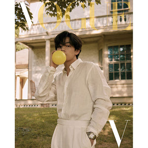 V x VOGUE KOREA - OCT 2022 [COVER : V (BTS)] (D-F ver.) - EVE PINK K-POP