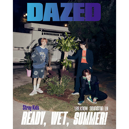 DAZED AND CONFUSED KOREA - JULY 2023 [COVER : LEE KNOW, SEUNGMIN, IN (STRAY KIDS)]