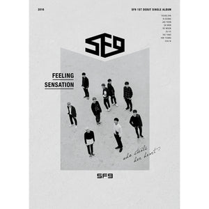 SF9 (에스에프나인) 1ST DEBUT SINGLE ALBUM - [FEELING SENSATION] - Eve Pink K-POP