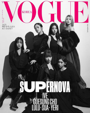 VOGUE KOREA - JAN 2023 [COVER : IVE, GUESUNG CHO] - EVE PINK K-POP