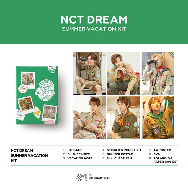 NCT DREAM (엔시티 드림) - 2019 NCT DREAM SUMMER VACATION KIT