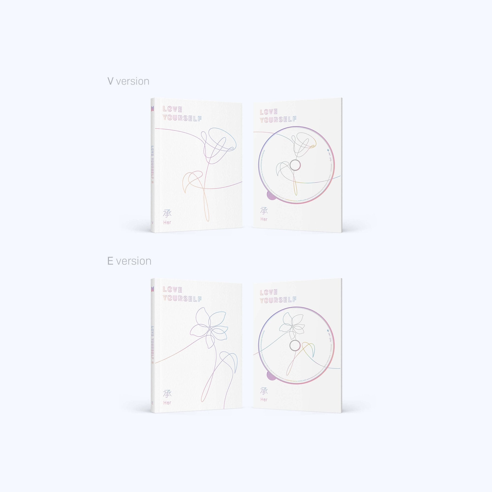 BTS (방탄소년단) 5TH MINI ALBUM - [LOVE YOURSELF 承 'Her'] – EVE