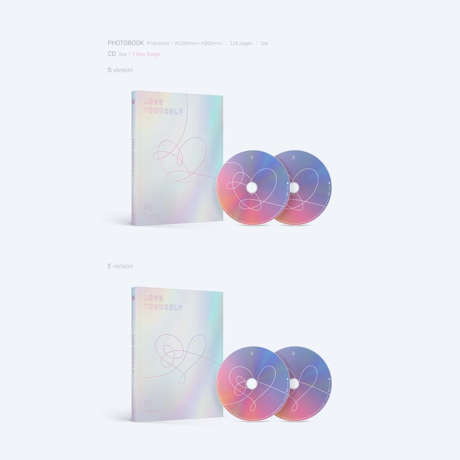 BTS (방탄소년단) 4TH ALBUM - [LOVE YOURSELF 結 'Answer' (2CD)] – EVE PINK K-POP
